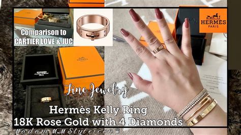 hermes kelly ring gold|hermes kelly ring price.